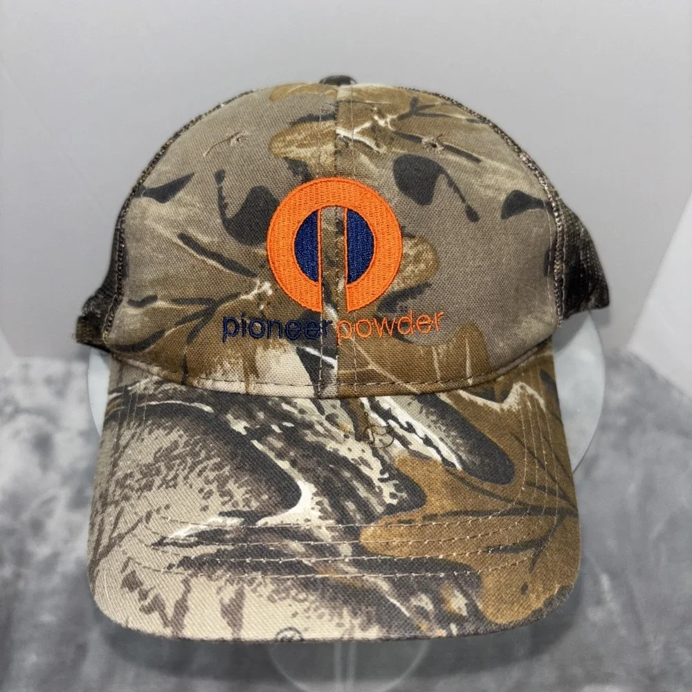 Pioneer Power Realtree Camo Pattern Truckers Cap‎ Baseball Cap Adjustable